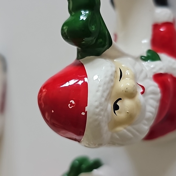 Frankel Winking Santa Napkin Ring Holders, S/3 - Picture 8 of 11